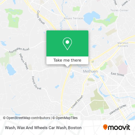 Wash, Wax And Wheels Car Wash map