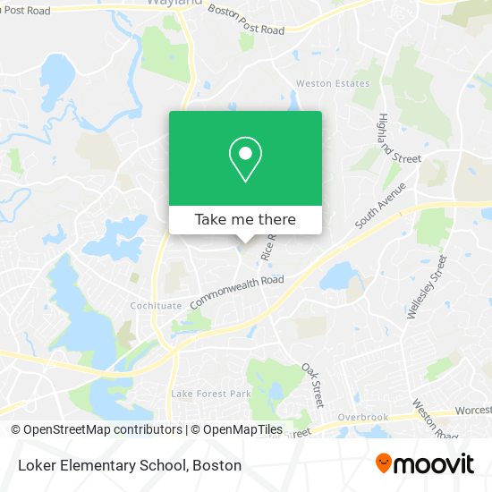 Mapa de Loker Elementary School