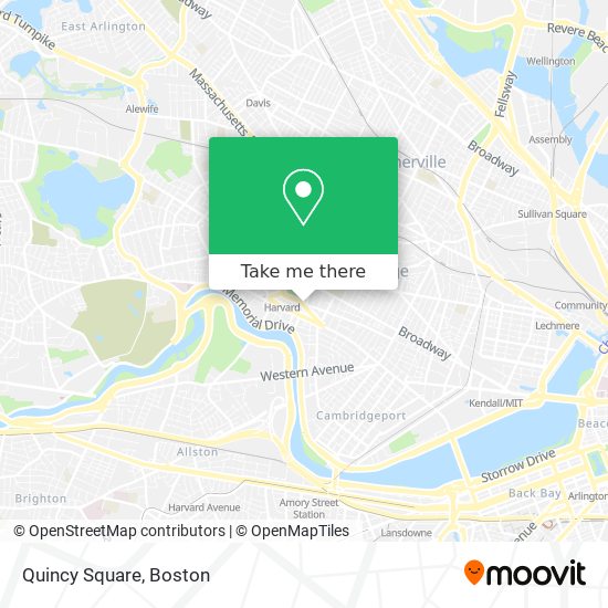 Mapa de Quincy Square