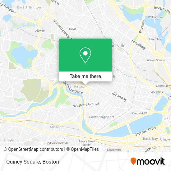 Quincy Square map