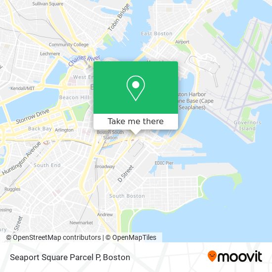 Seaport Square Parcel P map