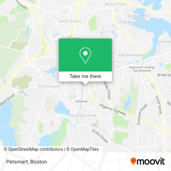 Petsmart map