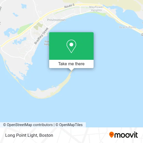 Long Point Light map