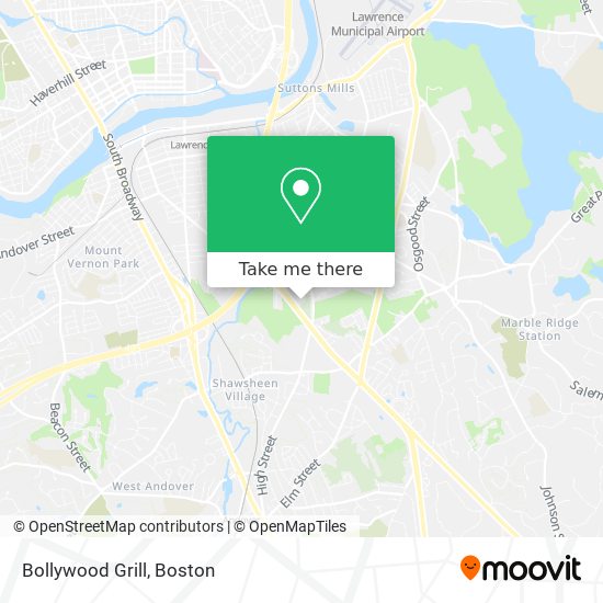 Bollywood Grill map