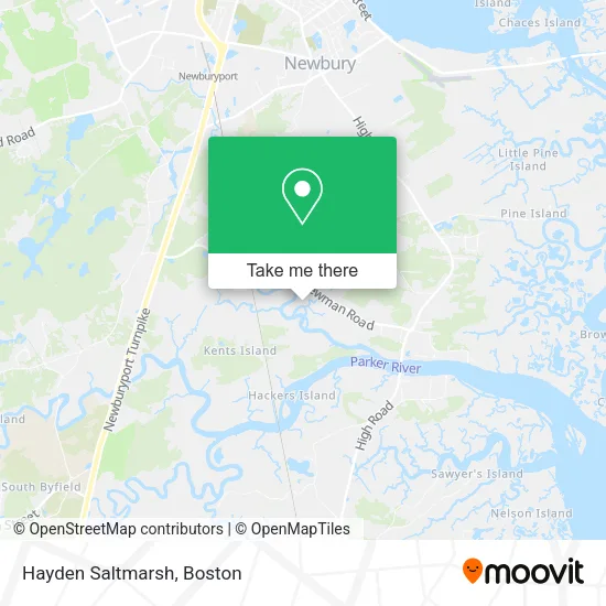 Hayden Saltmarsh map