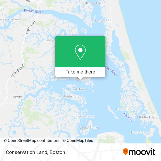 Conservation Land map