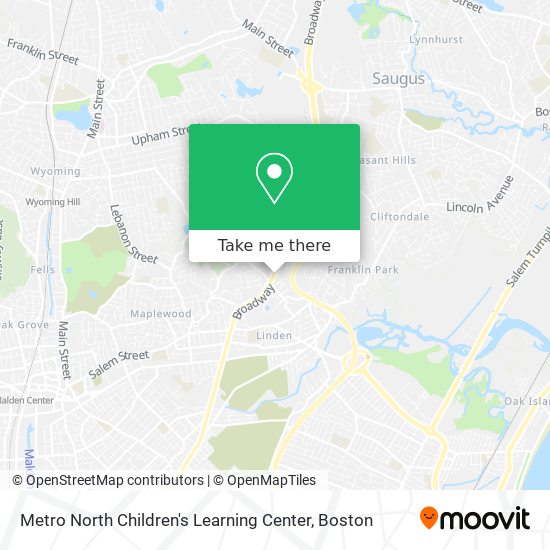 Mapa de Metro North Children's Learning Center