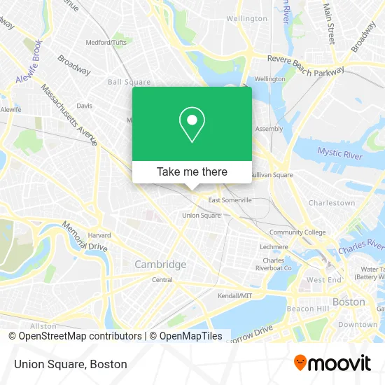 Union Square map