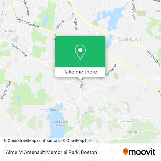 Mapa de Aime M Arsenault Memorial Park