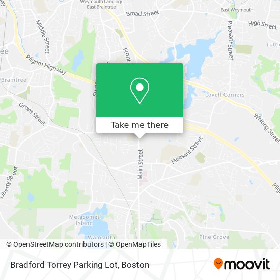 Mapa de Bradford Torrey Parking Lot