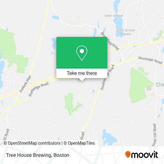 Tree House Brewing map