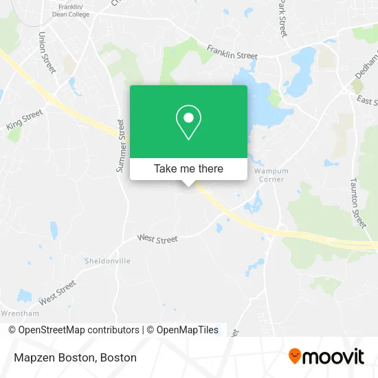 Mapzen Boston map