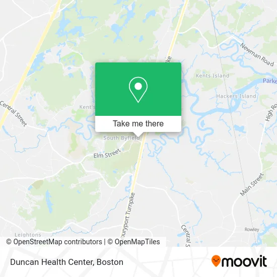 Duncan Health Center map