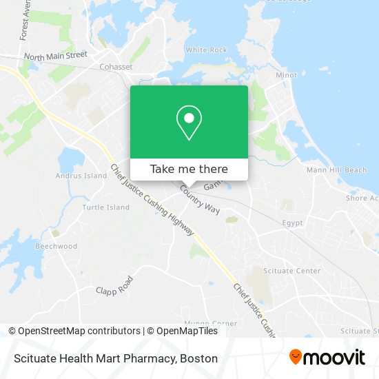 Scituate Health Mart Pharmacy map