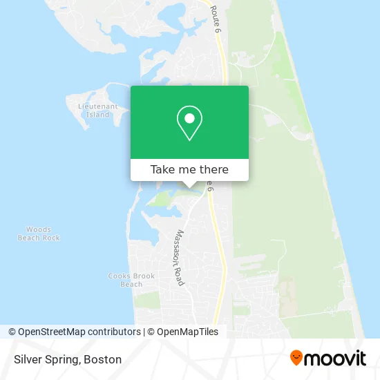 Silver Spring map