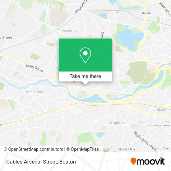 Gables Arsenal Street map