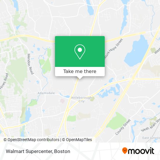 Walmart Supercenter map