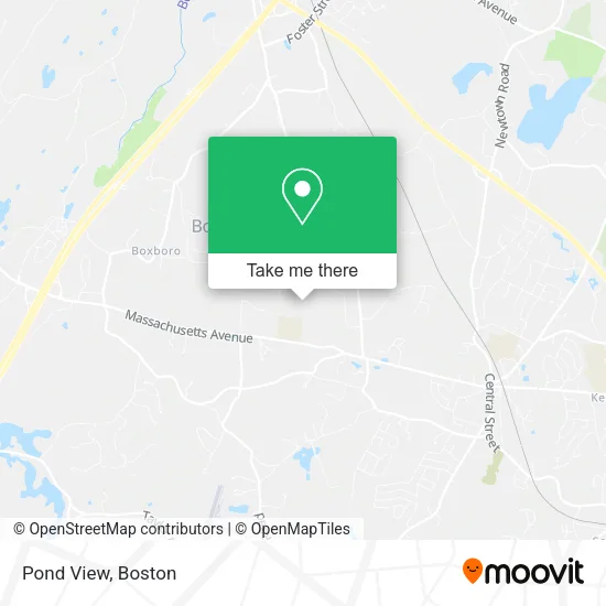 Pond View map