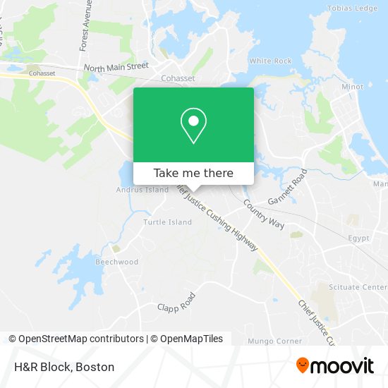 H&R Block map