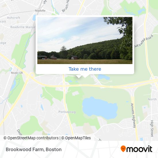 Brookwood Farm map