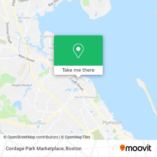 Mapa de Cordage Park Marketplace