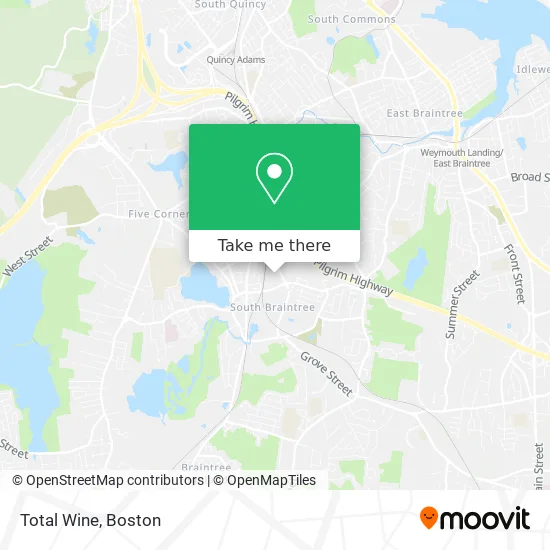 Total Wine map