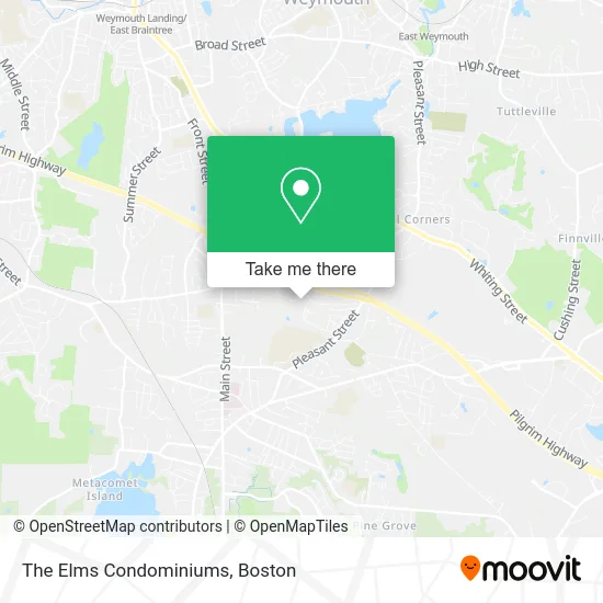 The Elms Condominiums map