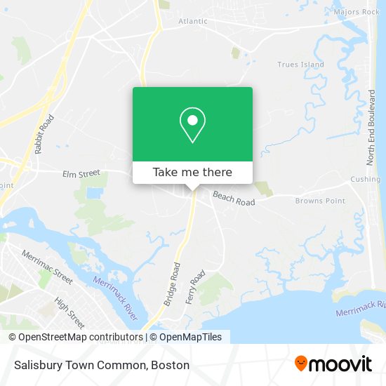 Salisbury Town Common map