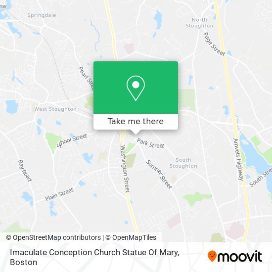 Imaculate Conception Church Statue Of Mary map