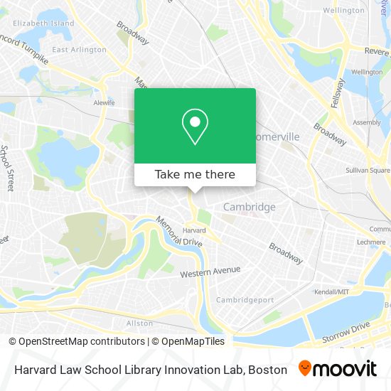 Harvard Law School Library Innovation Lab map