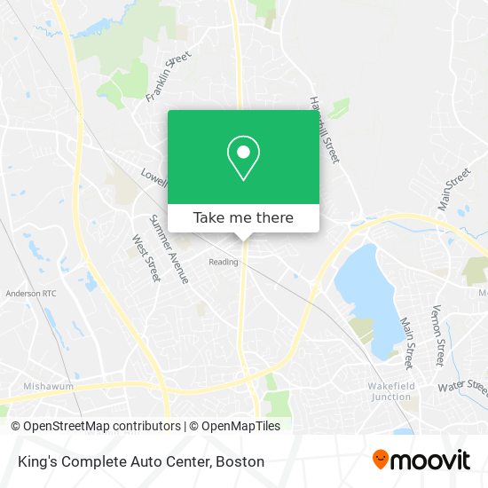 Mapa de King's Complete Auto Center