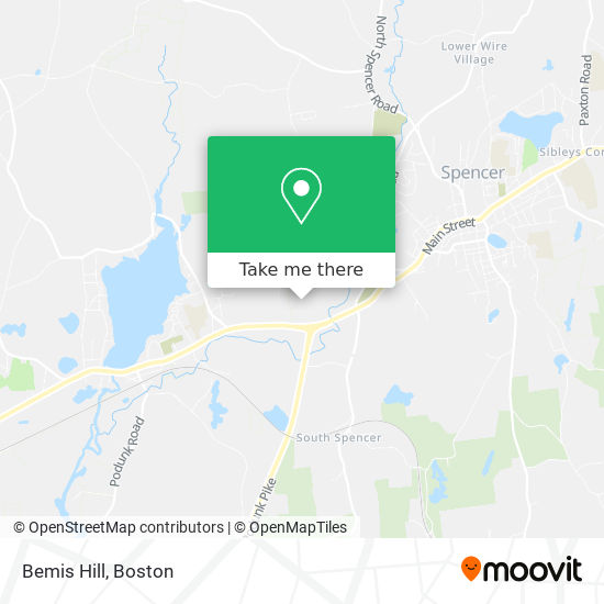 Bemis Hill map