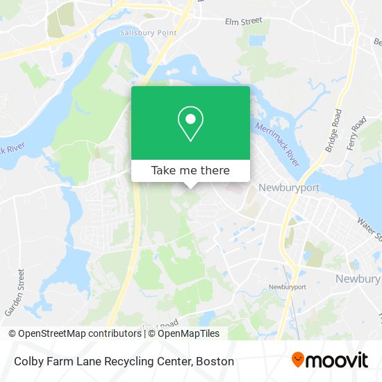 Mapa de Colby Farm Lane Recycling Center