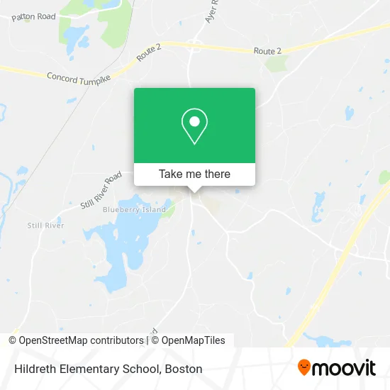 Hildreth Elementary School map