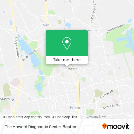 The Howard Diagnostic Center map