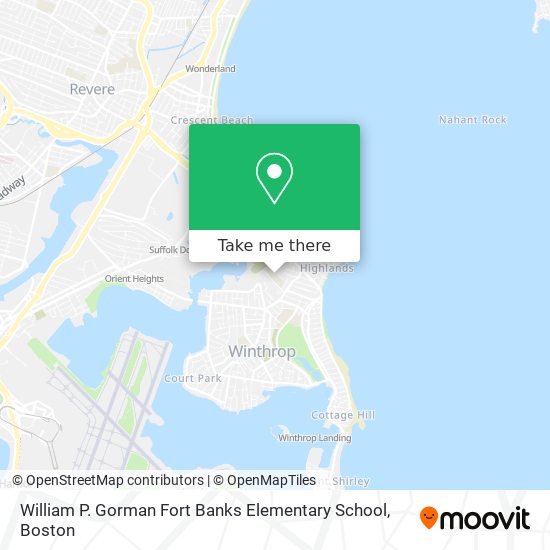 Mapa de William P. Gorman Fort Banks Elementary School