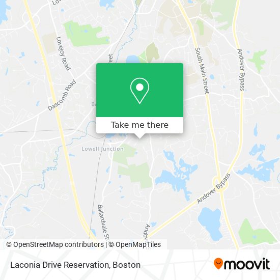 Mapa de Laconia Drive Reservation