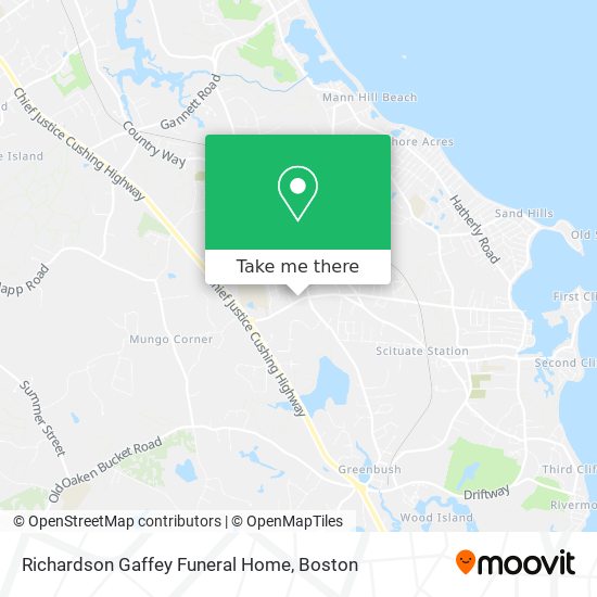 Mapa de Richardson Gaffey Funeral Home