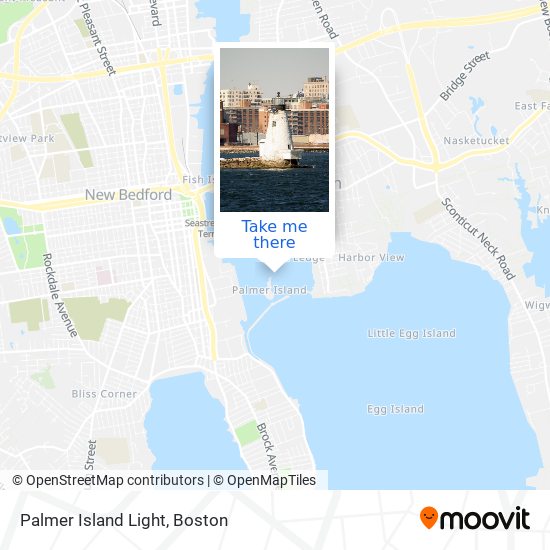 Mapa de Palmer Island Light