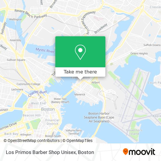 Mapa de Los Primos Barber Shop Unisex