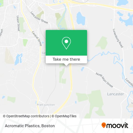 Acromatic Plastics map