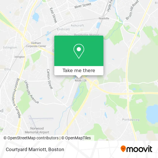 Courtyard Marriott map