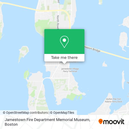 Mapa de Jamestown Fire Department Memorial Museum