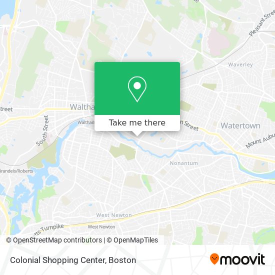 Colonial Shopping Center map