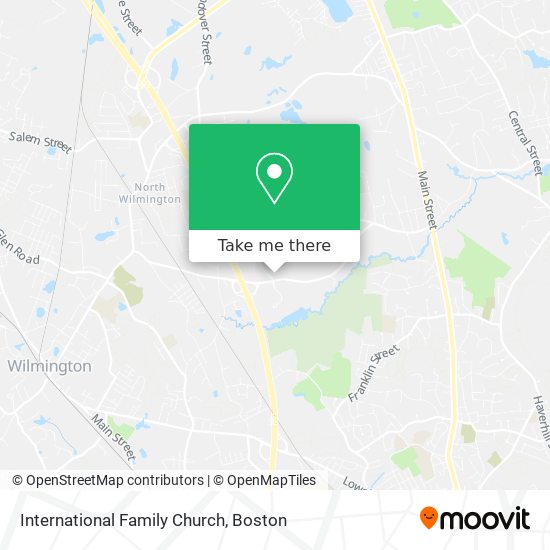 International Family Church map