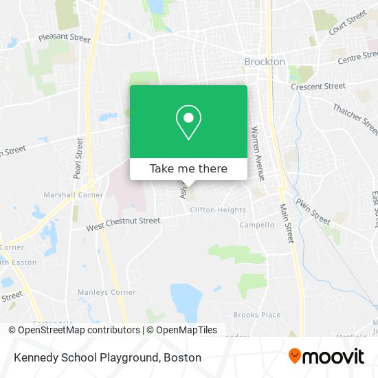 Kennedy School Playground map