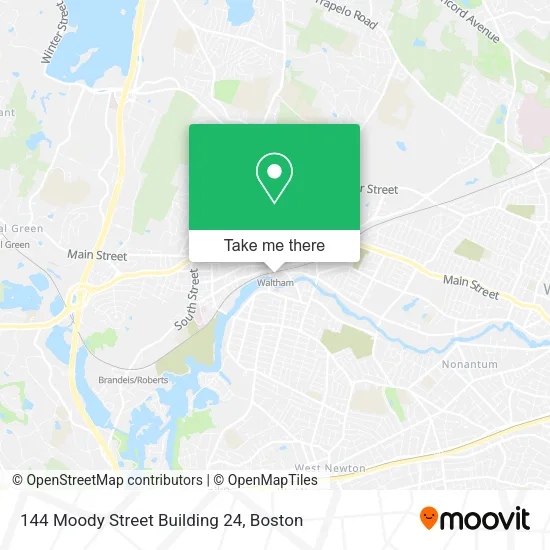 144 Moody Street Building 24 map