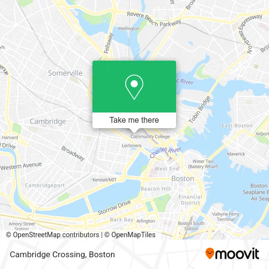 Cambridge Crossing map