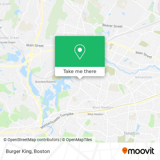 Burger King map