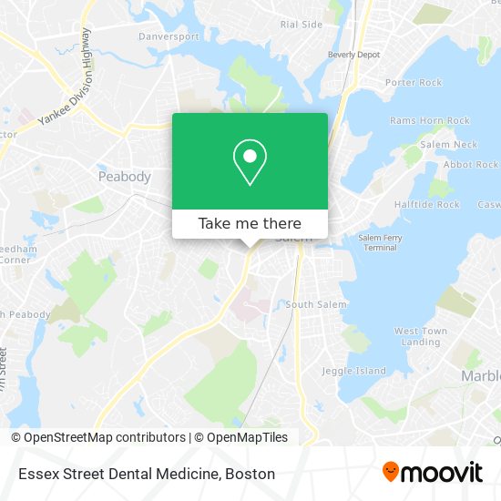 Mapa de Essex Street Dental Medicine